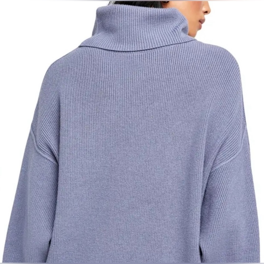 NWOT - Free People Softly Structured Tunic Sweater in Cloud - Size L - Picture 8 of 10